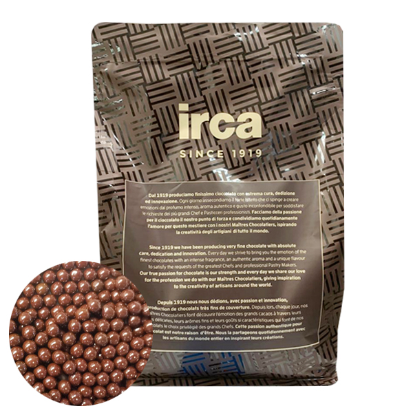 Шоколадные шарики кранч молочные 30гр