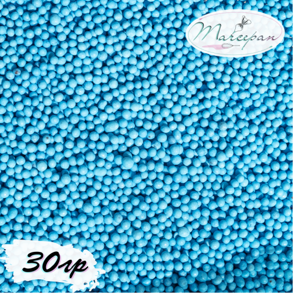 Посыпка сах-я "ШАРИКИ" голубые 30гр