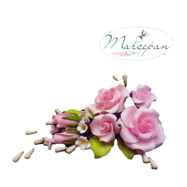 Букет цветов розов сахар. бол