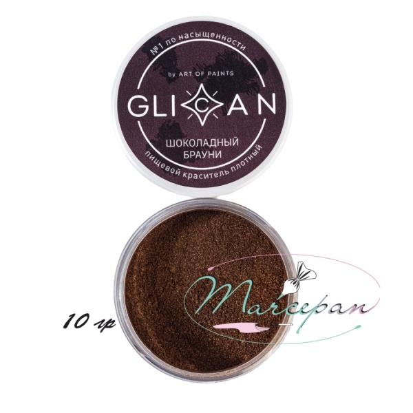 Пищевой краситель 5гр GLICAN "Шоколадный брауни"