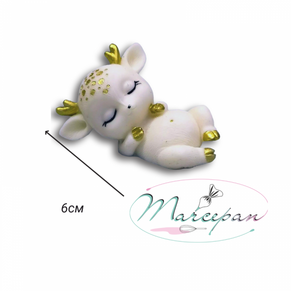 Фигурка из шок.глазури "Оленёнок №4" 