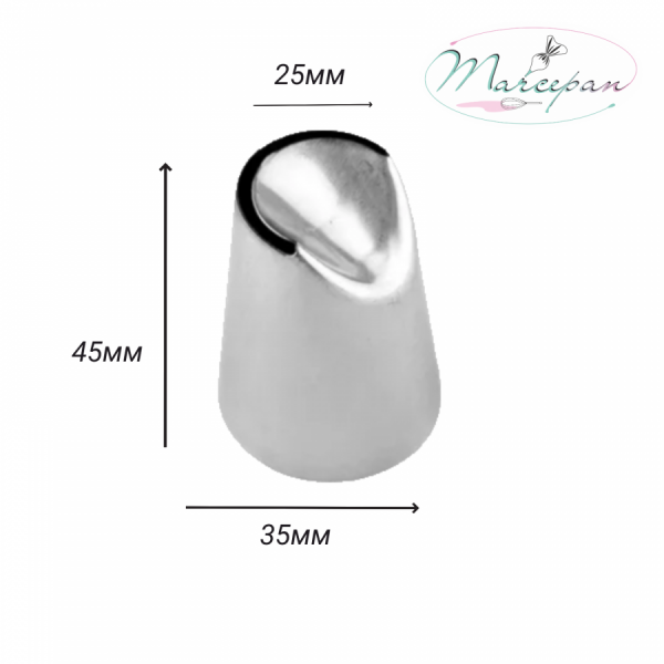 Насадка "Хризантема" d=35мм,вых.25мм