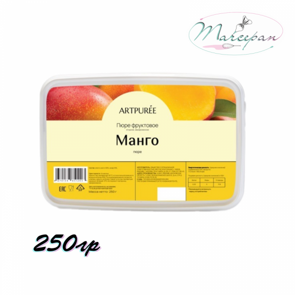 Пюре ARTPUREE Манго 250гр