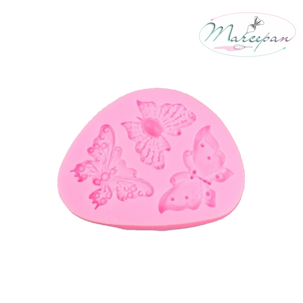 Молд "Рой бабочек" 3 предмета 1х9,5х7 см                      