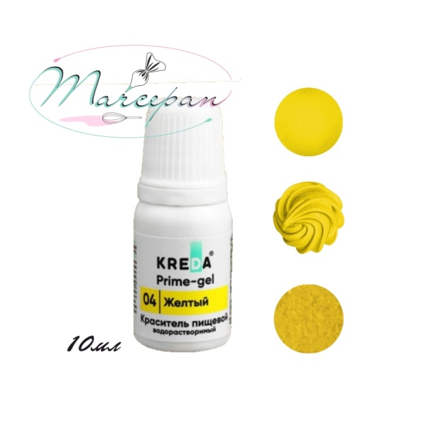 Краситель прайм-гель желтый 10мл