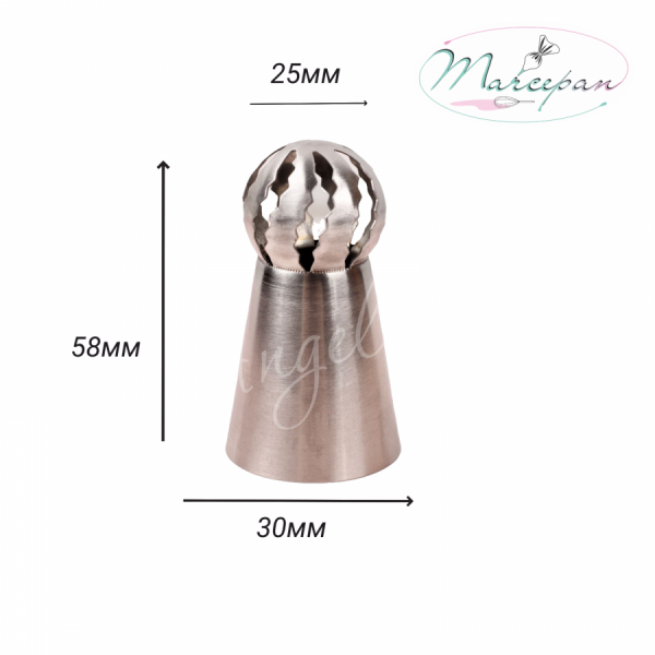 Насадка № 11 "Восточная Роза" d=3см,вых.2,5