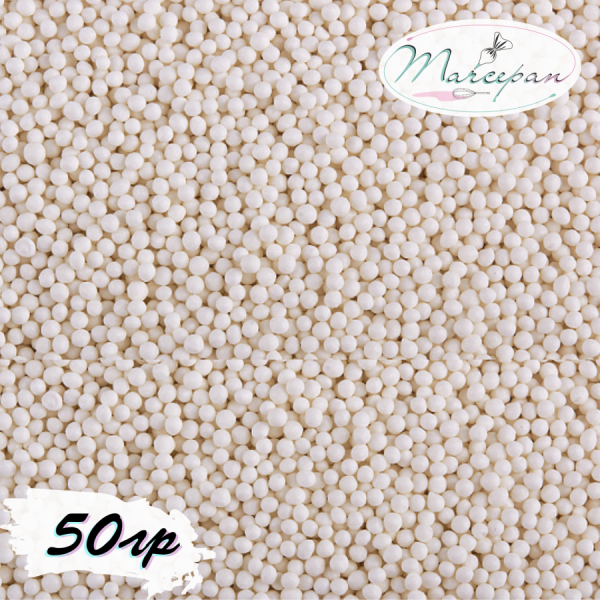 Посыпка сах-я "ШАРИКИ" белые 50гр