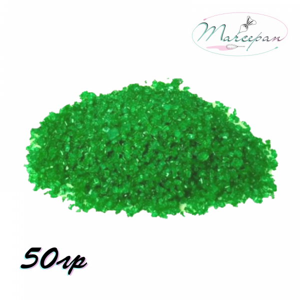 Сахар цветной зеленый 50 гр.