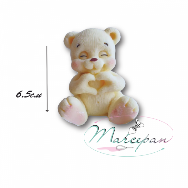 Фигурка из шок.глазури "Мишка лайкер" 