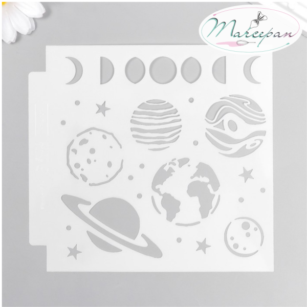 Трафарет "Планетарий", 13*13см.