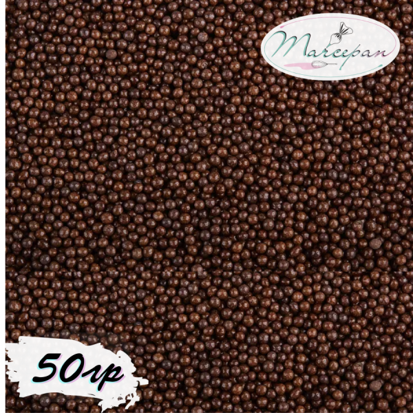 Посыпка сах-я "ШАРИКИ" коричнев 50гр
