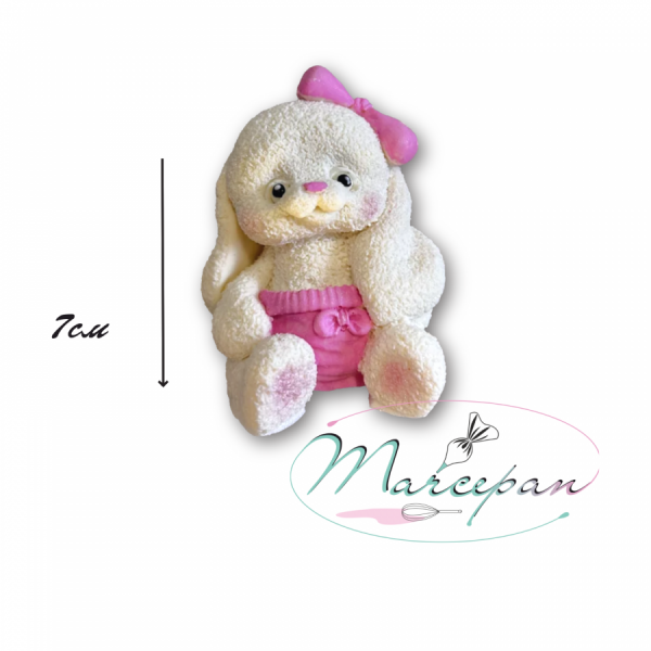 Фигурка из шок.глазури "Зайка пупсик"