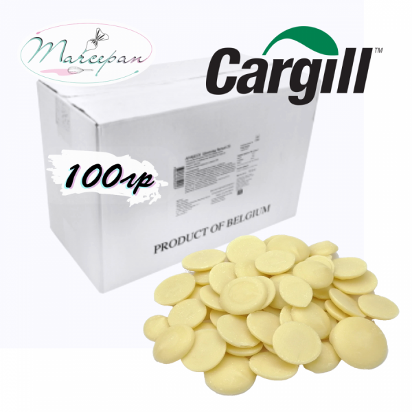 Шоколад Cargill белый 30% 100гр