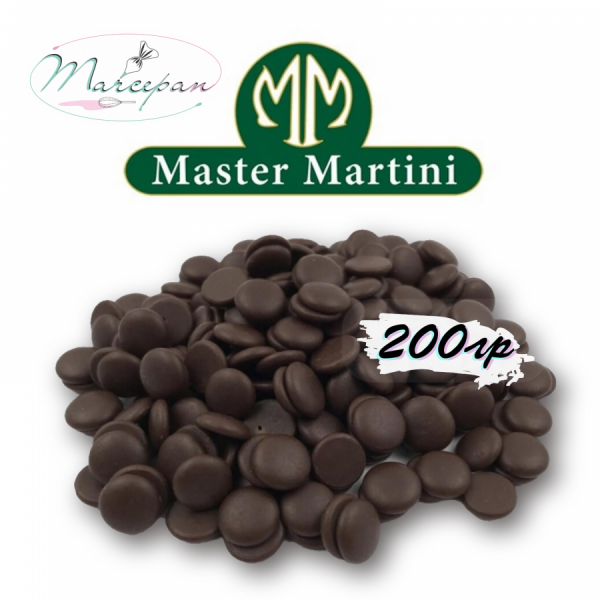 Глазурь CARIBE BIANCO темн.200гр