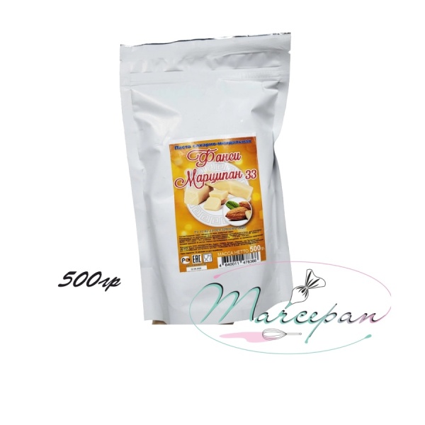 Паста сахарно-миндальная белая 500 гр.