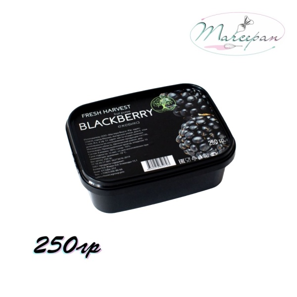 Пюре FRESH HARVEST ежевика 250гр