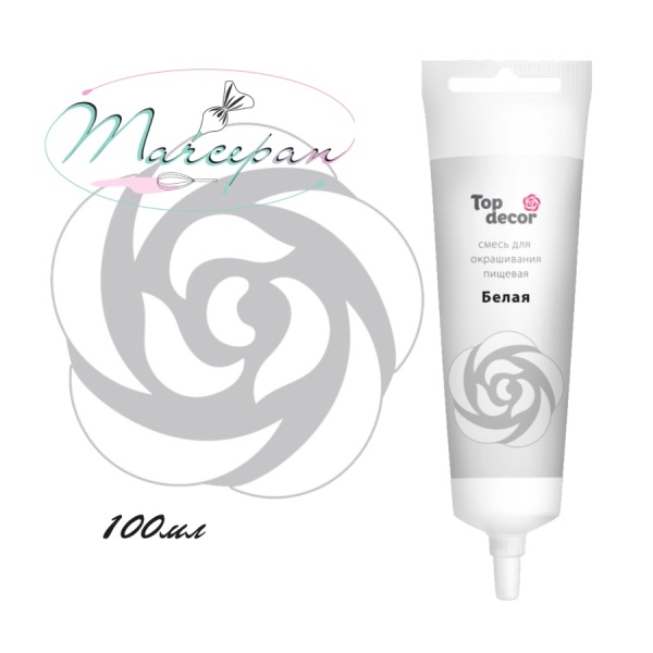 Краситель топ декор белая 100мл