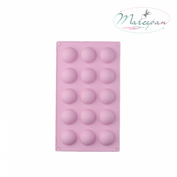 Форма для выпечки «Полусфера» 15 яч (d=3.7 см) 29×17 см