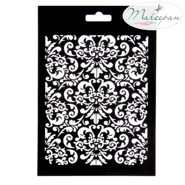 Трафарет "Винтажные обои" 21*30 см.