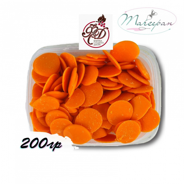 Глазурь Шокомилк апельсин 200гр