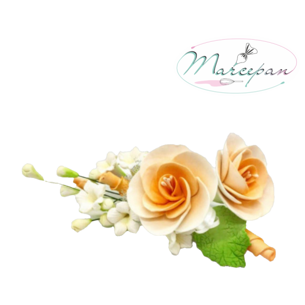 Букет цветов беж сахар. бол