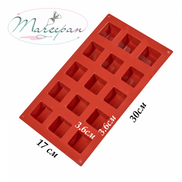 Форма для шоколада "Куб"15 ячеек