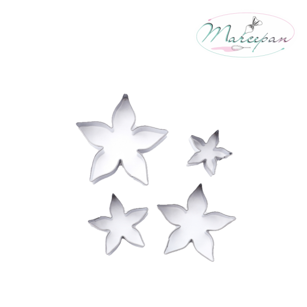 Набор форм для вырезания «Лепестки розы», 5,5×5,5 см, 4 шт