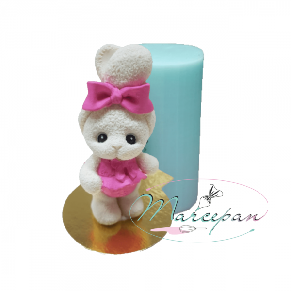 Силиконовая форма №253 зайчик №7