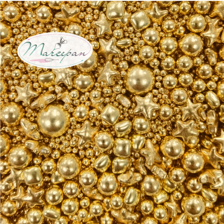 Пос. сах.шар. зол.микс 2,4,5,8, 12мм. 40гр