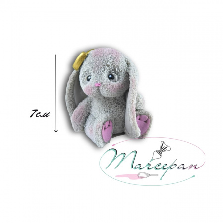 Фигурка из шок.глазури "Зайка в бантике"