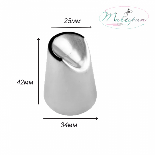 Насадка "Лепесток Хризантемы" d=3,4см,вых.2,5см