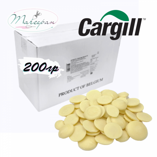 Шоколад Cargill белый 30% 200гр