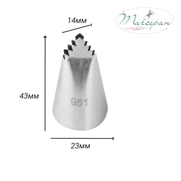 Насадка № 951 листик