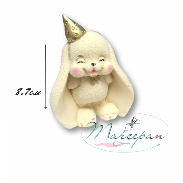 Фигурка из шок.глазури "Зайка задувает свечку"